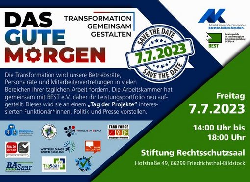 Flyer der Veranstaltung Tag der Projekte