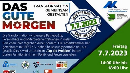 Flyer "Tag der Projekte 2023"