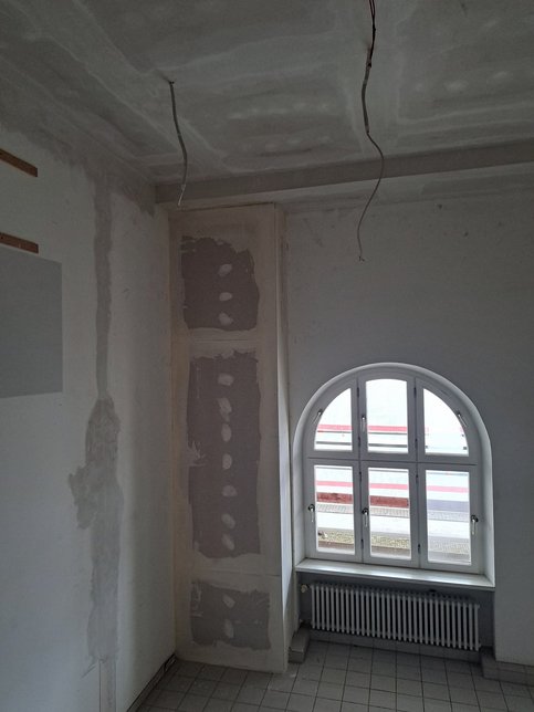 Erker Gipsbetonplatten