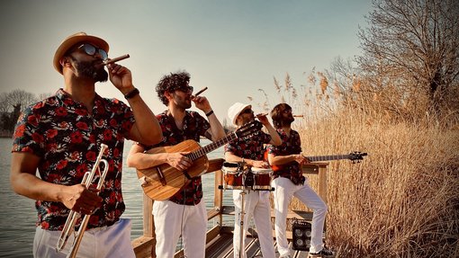 Gruppenfoto der Band Sea Sex N Son