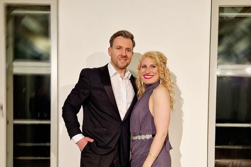 Foto zeigt Kai Preußker und Victoria Kunze