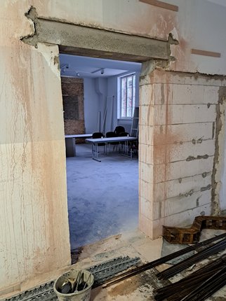 Türöffnung UG Aufzug