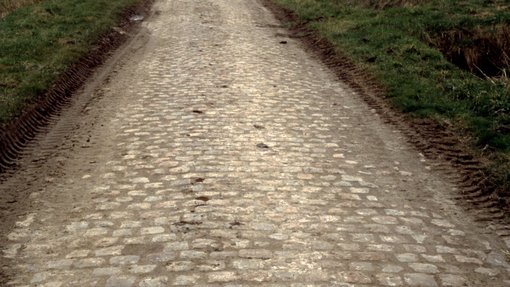 Foto zeigt Weg nach Courrières
